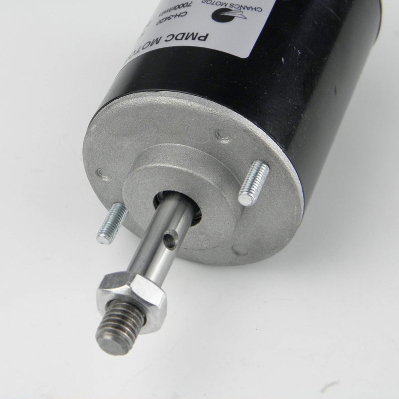 CHANCS محرك تيار مستمر مغناطيسي دائم CHANCS 30W CH-3420 24V 7000RPM CW/CCW محرك كهربائي تروس قابل للعكس عالي السرعة منخفض الضوضاء لمولد DIY محرك تيار مستمر قابل للتعديل السرعة - Image 3